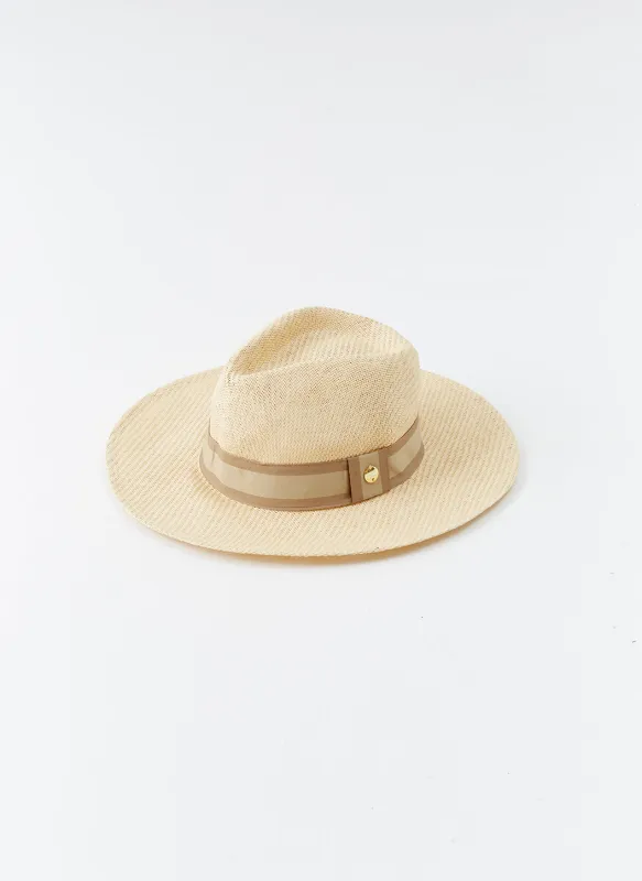 Gigi Cream Hat made by Melissa Odabash