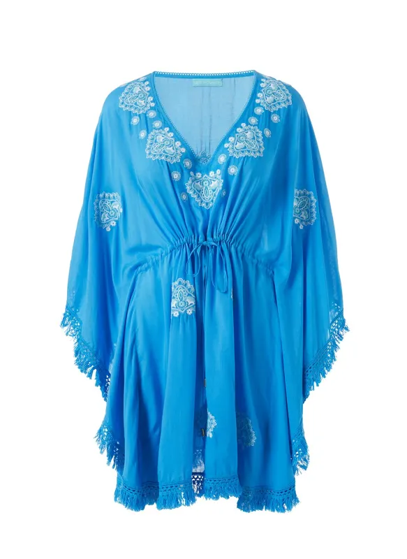Irene Azure Kaftan made by Melissa Odabash