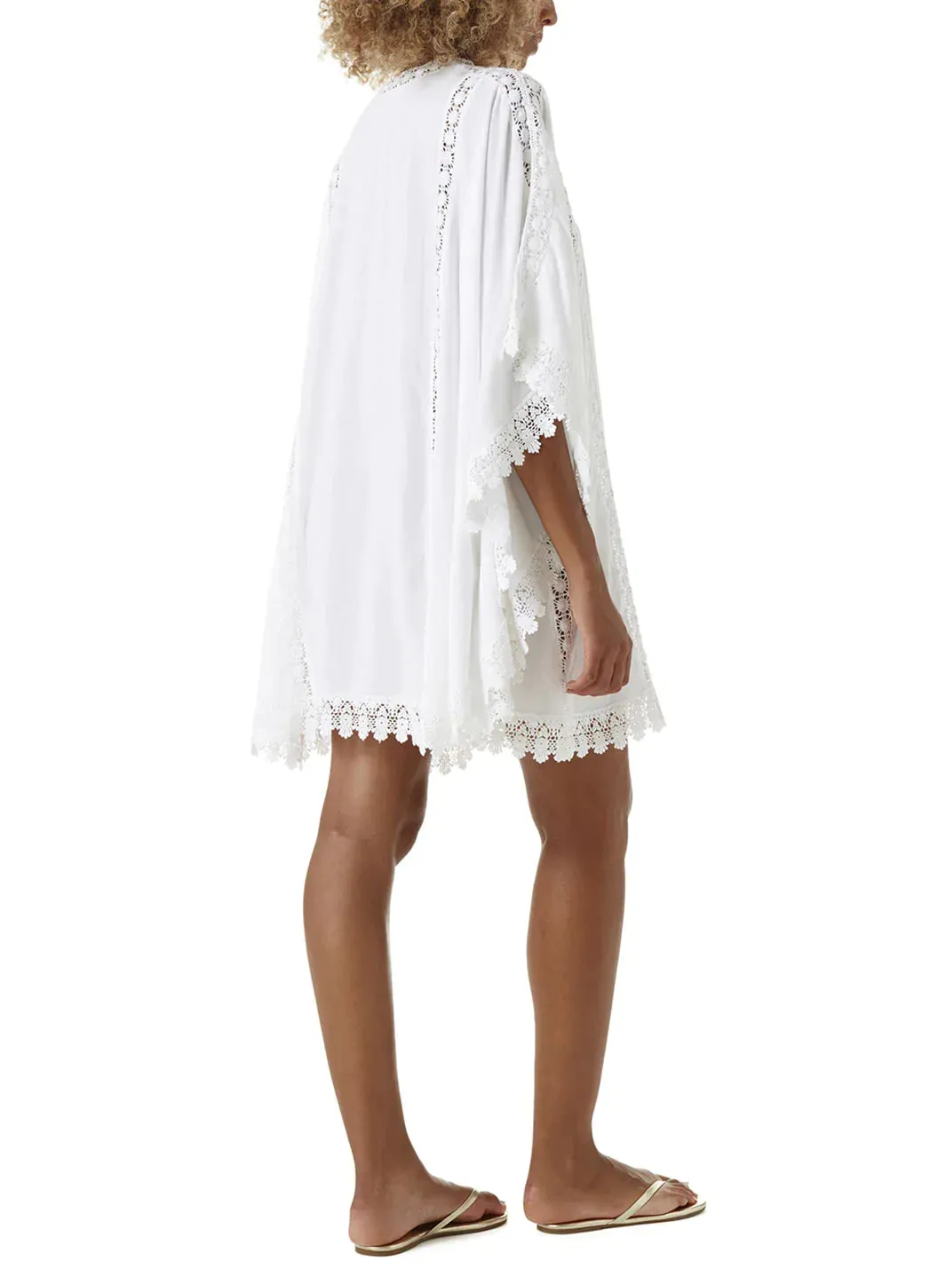 Cindy White Kaftan sold by Melissa Odabash product image thumbnail 4