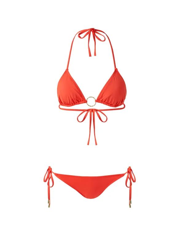 Miami Apricot Bikini made by Melissa Odabash