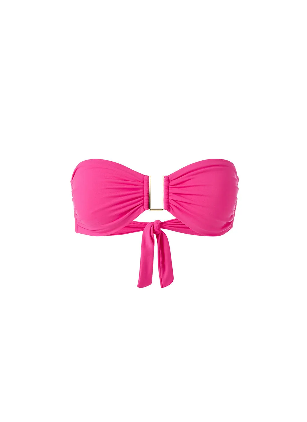 Barcelona Fuchsia Bikini Top sold by Melissa Odabash