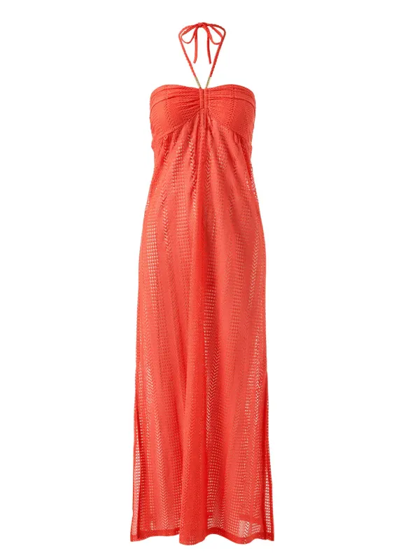 Mila Apricot Dress made by Melissa Odabash