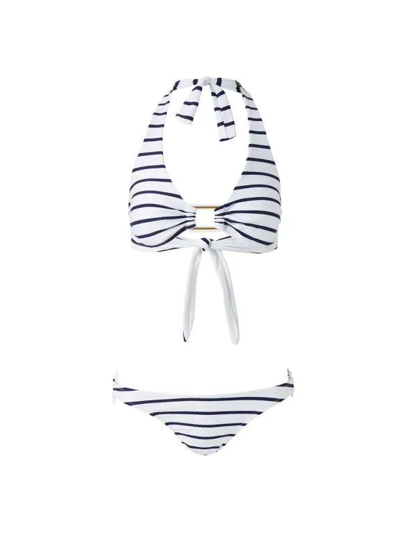 Paris Stripe Bikini made by Melissa Odabash
