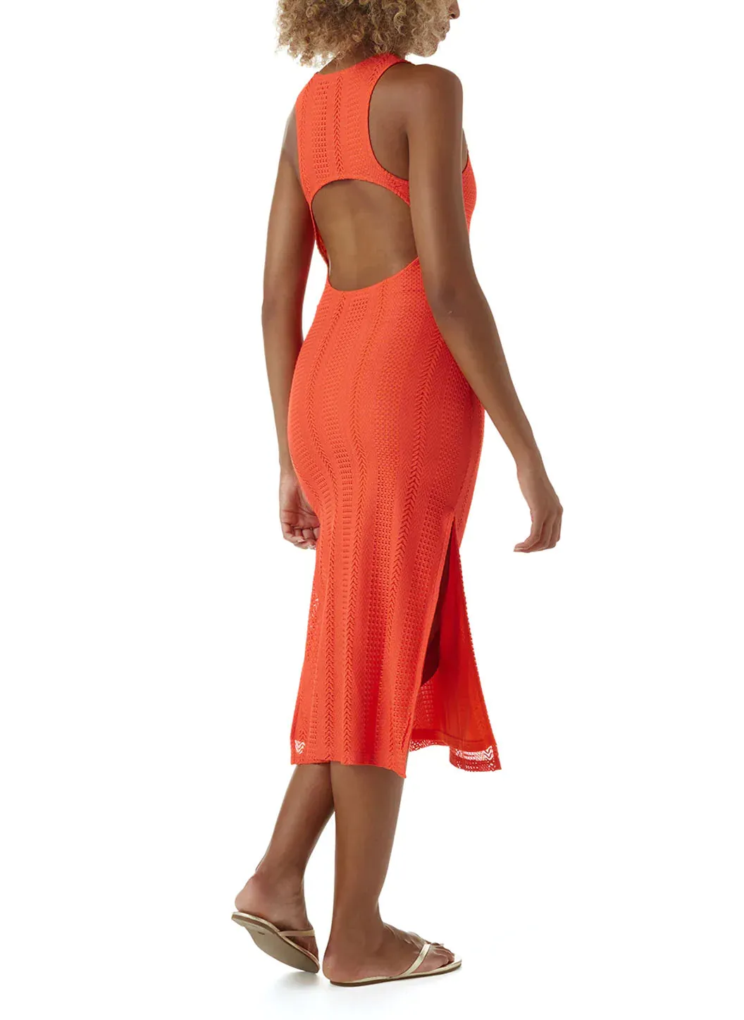 Hailey Apricot Dress sold by Melissa Odabash product image thumbnail 4