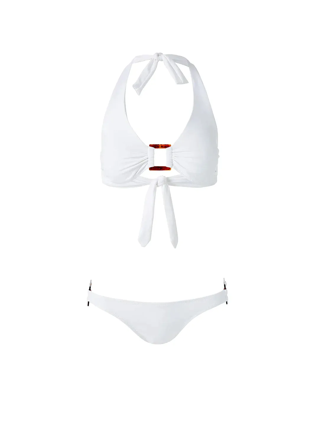 Paris White Bikini Bottom sold by Melissa Odabash product image thumbnail 2