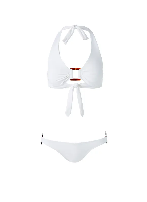 Paris White Bikini sold by Melissa Odabash