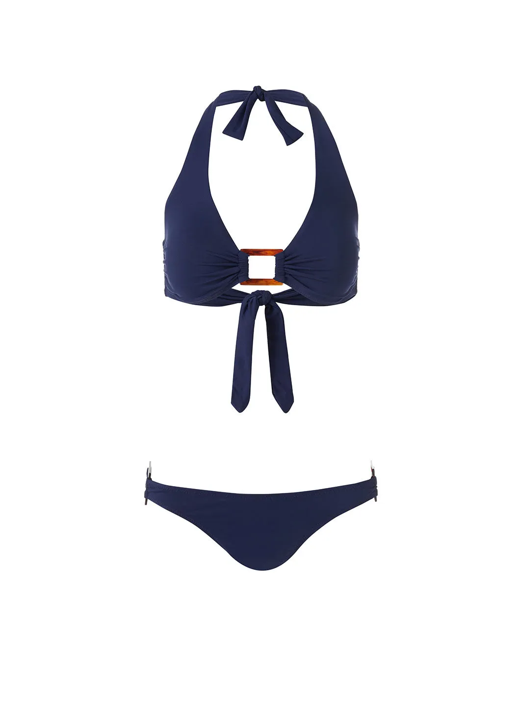 Paris Navy Bikini Top sold by Melissa Odabash product image thumbnail 2