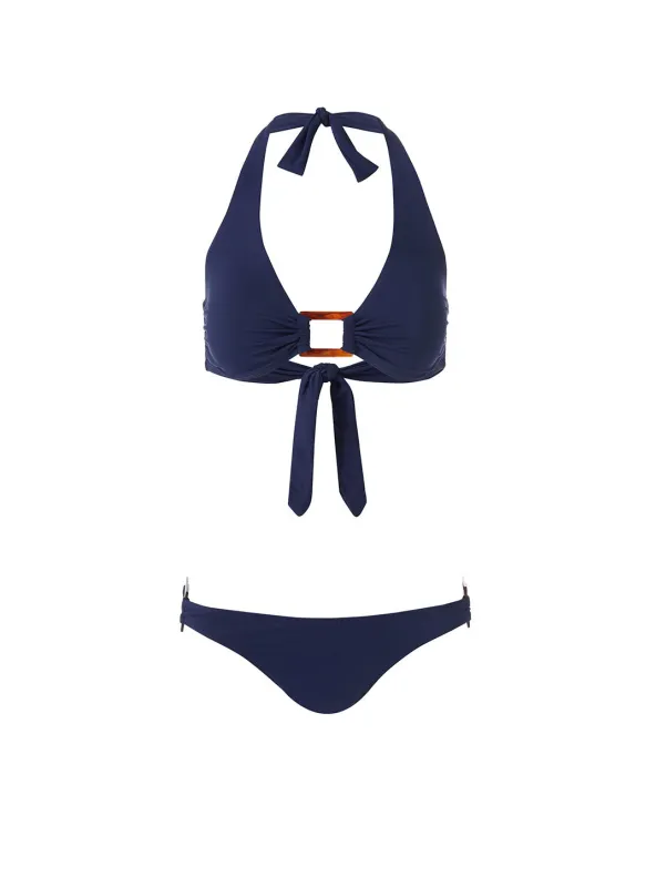Paris Navy Bikini made by Melissa Odabash