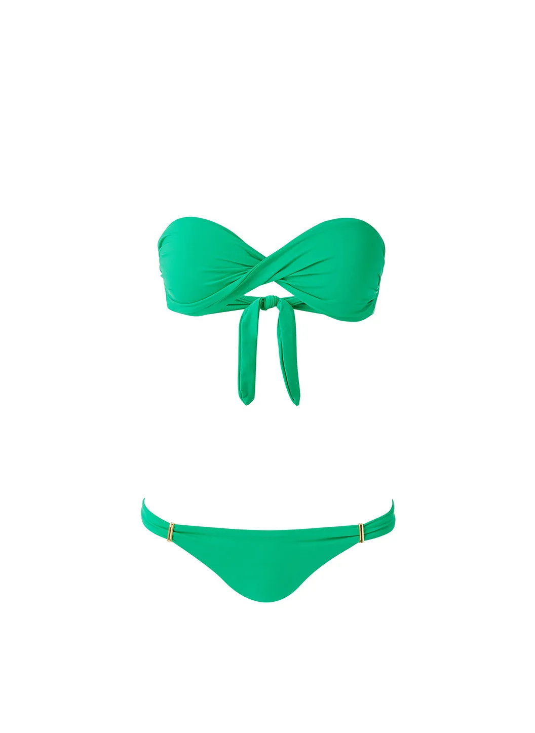 Martinique Green Bikini Top sold by Melissa Odabash product image thumbnail 2