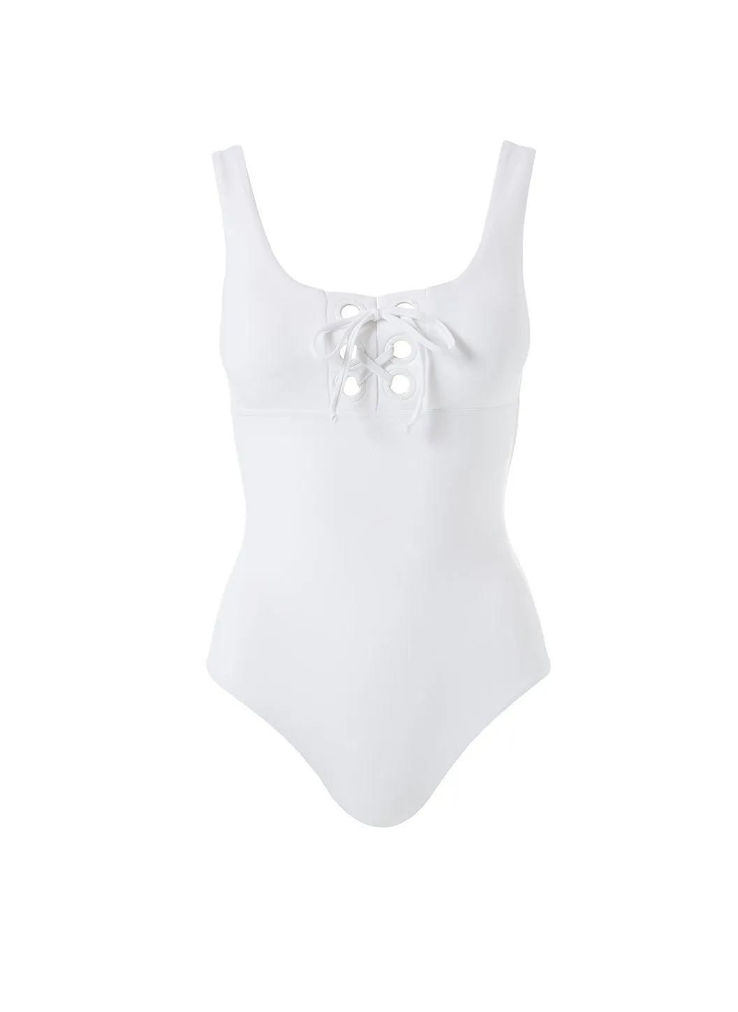 Tulum White Swimsuit sold by Melissa Odabash