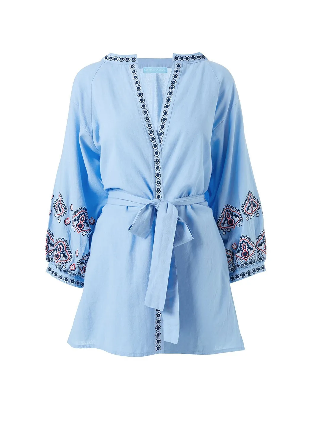 Tania Cornflower Blue Kaftan sold by Melissa Odabash