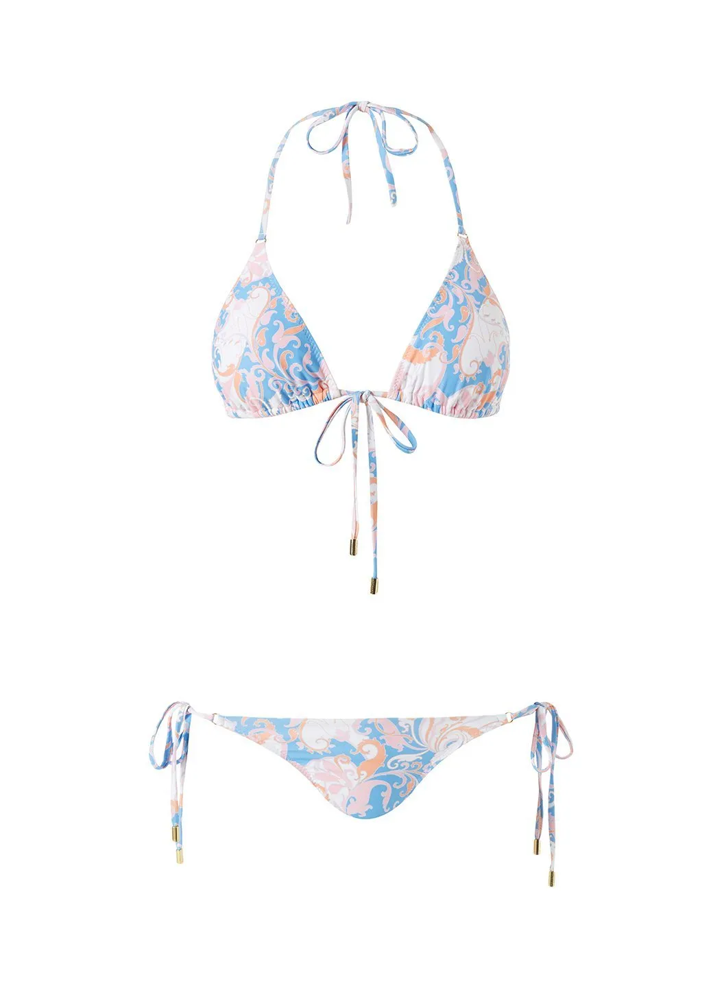Porto Baroque Blush Bikini sold by Melissa Odabash