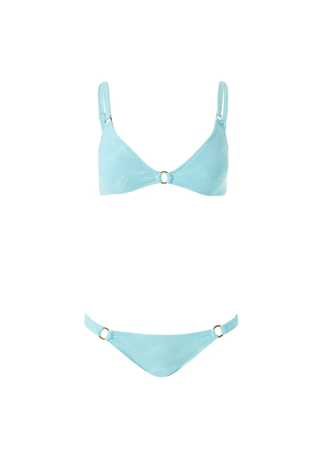 Montenegro Sky Zigzag Bikini sold by Melissa Odabash