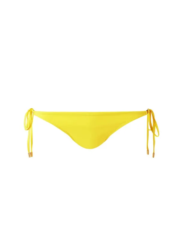 Cancun Lemon Bikini Bottom made by Melissa Odabash