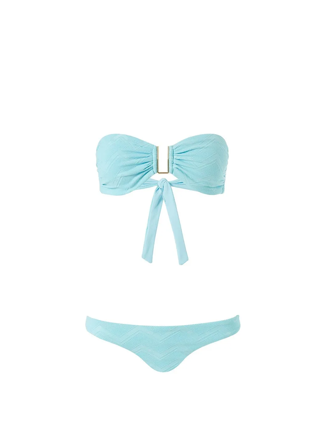 Barcelona Sky Zigzag Bikini Top sold by Melissa Odabash product image thumbnail 2