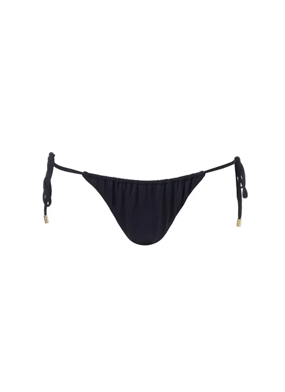 Egypt Black Bikini Bottom made by Melissa Odabash
