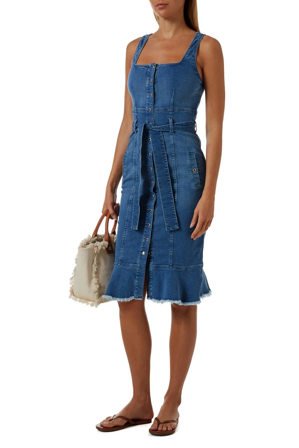 Ruby Denim Dress sold by Melissa Odabash product image thumbnail 4