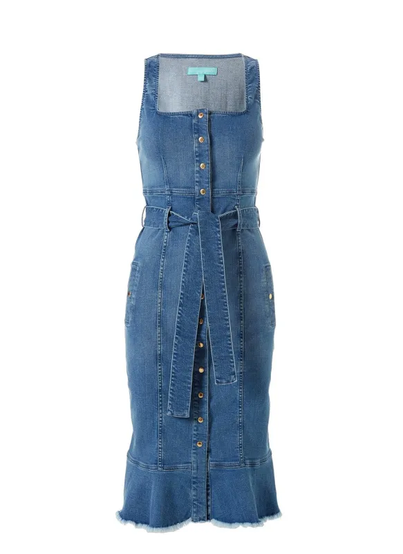 Ruby Denim Dress sold by Melissa Odabash