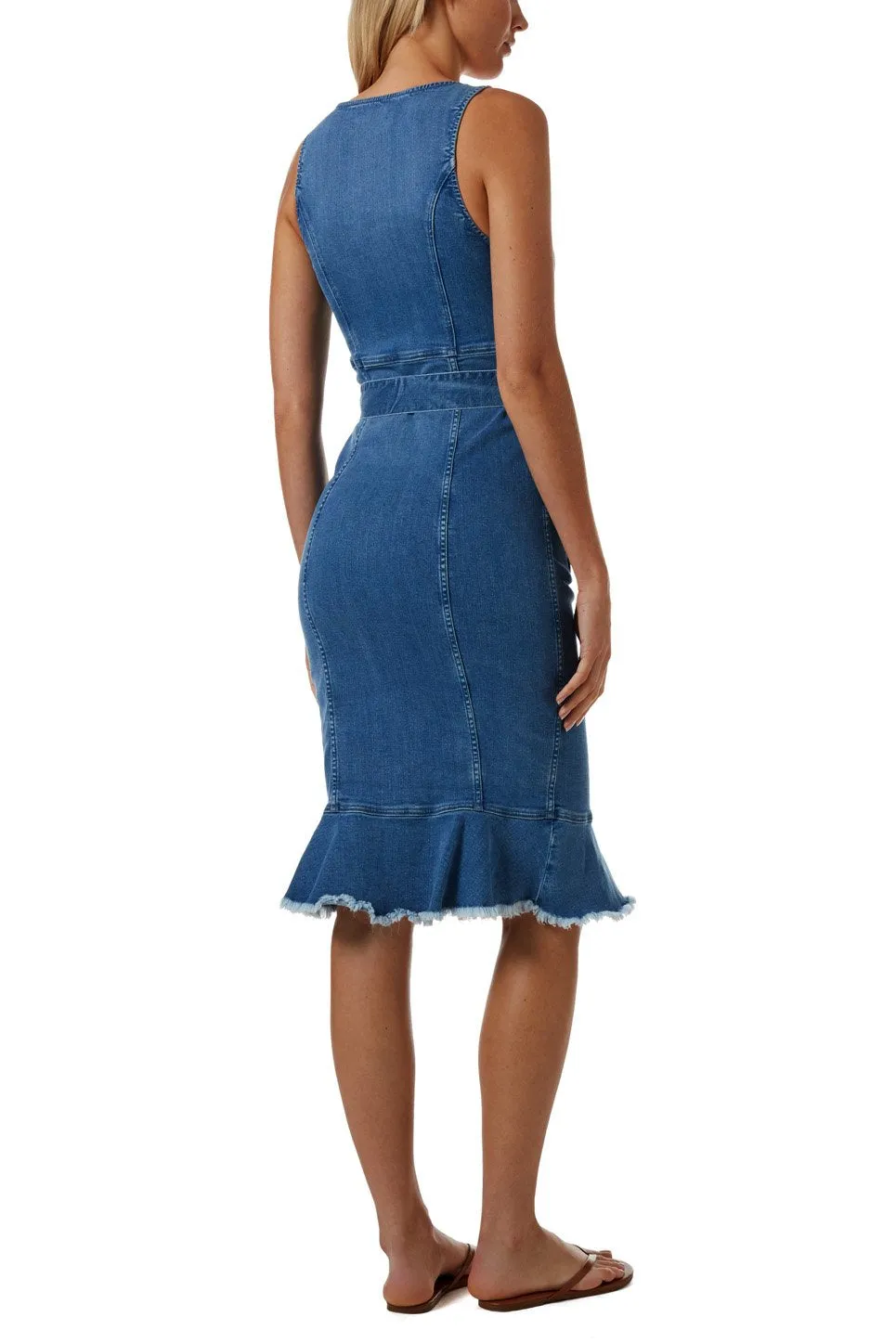 Ruby Denim Dress sold by Melissa Odabash product image thumbnail 5