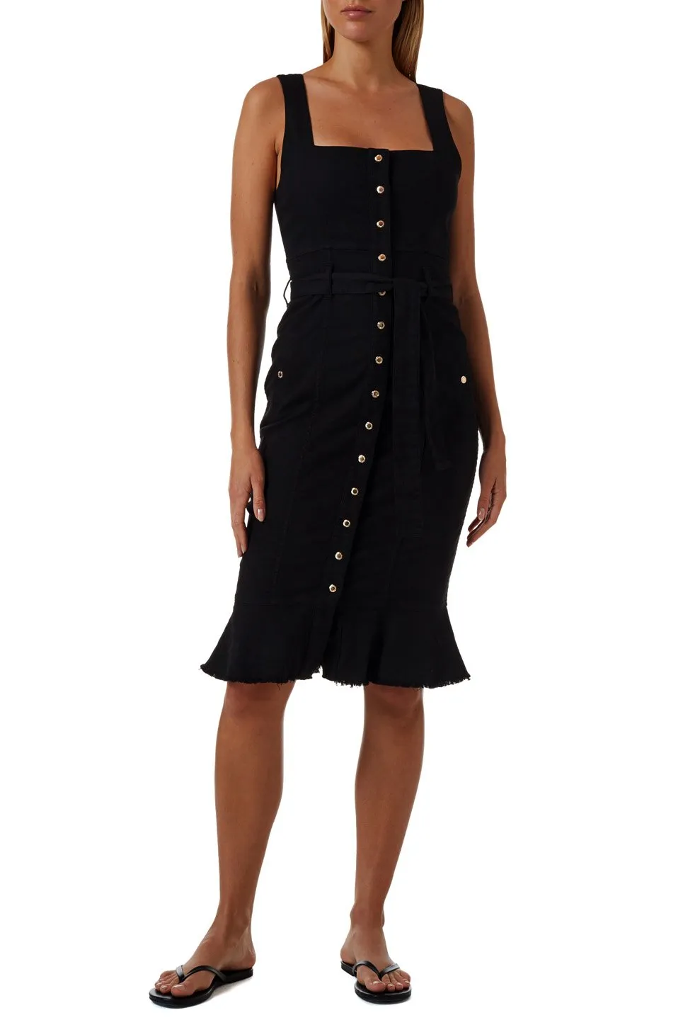 Ruby Black Dress sold by Melissa Odabash product image thumbnail 3