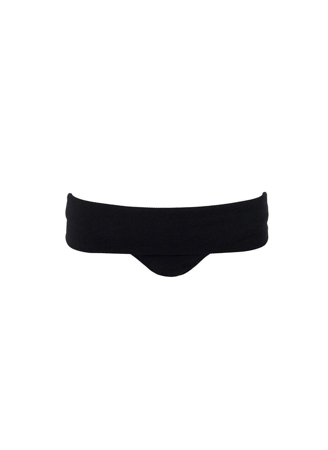 Provence Pique Black Bikini Bottom sold by Melissa Odabash