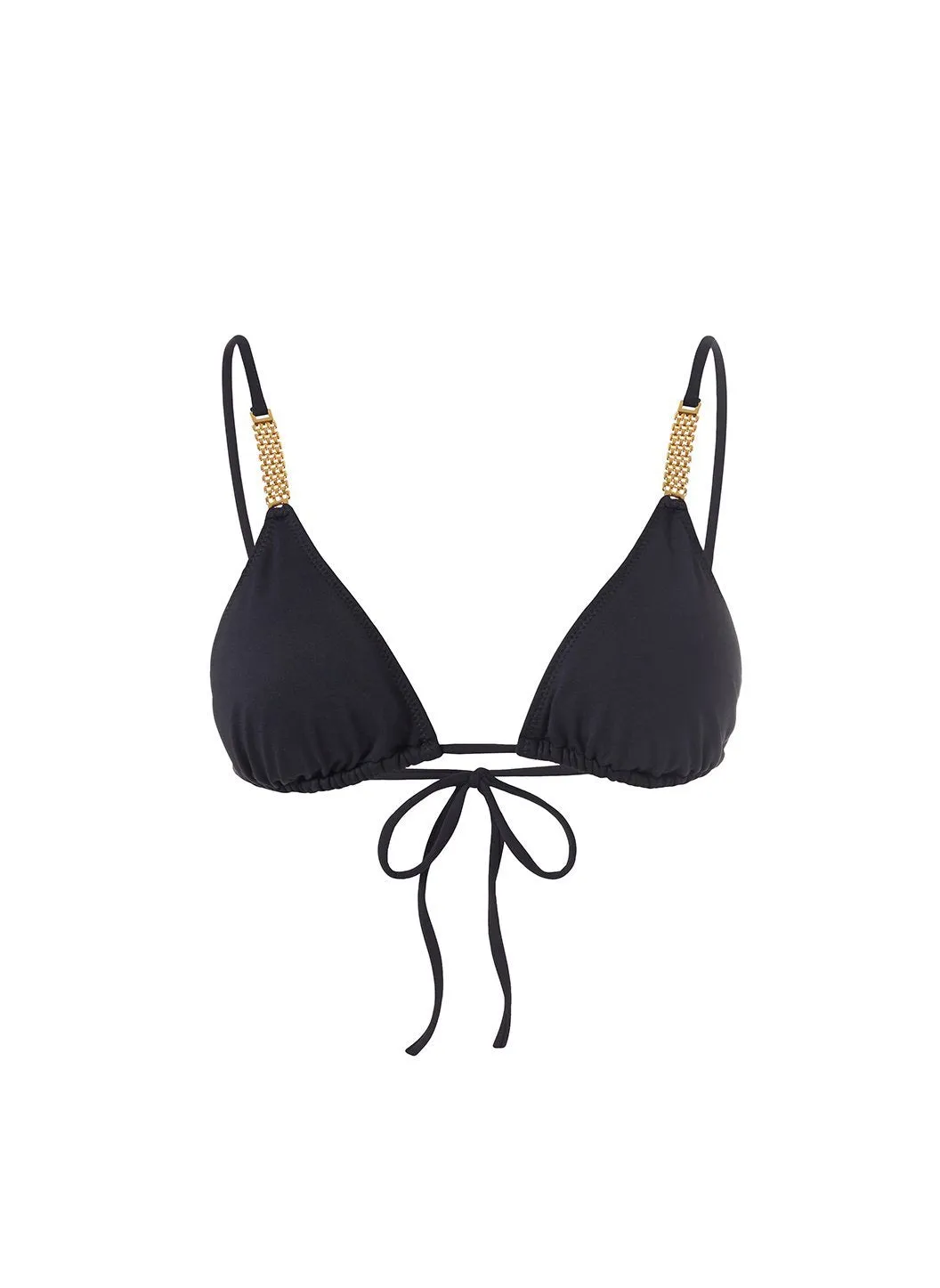 Maldives Black Bikini Top sold by Melissa Odabash