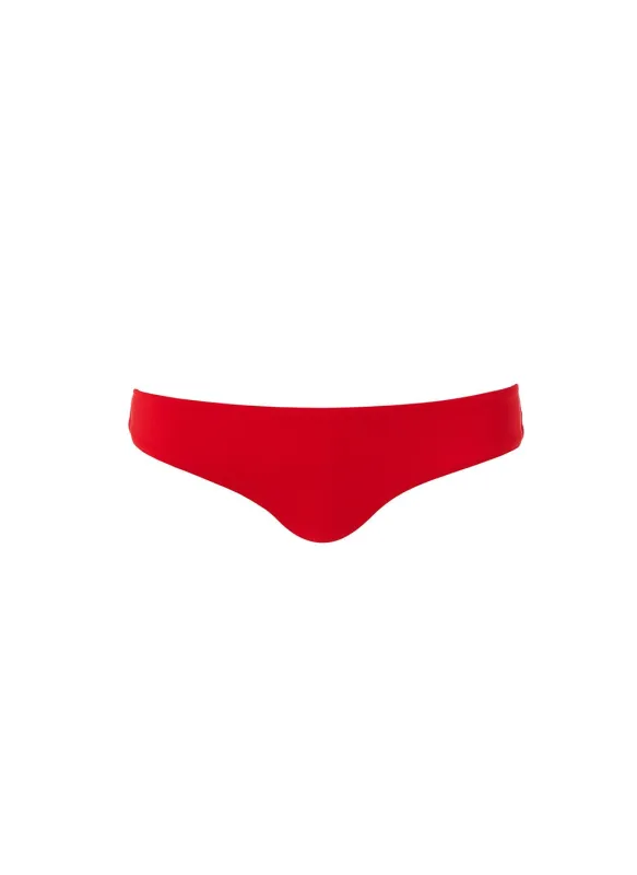 Majorca Red Bikini Bottom made by Melissa Odabash