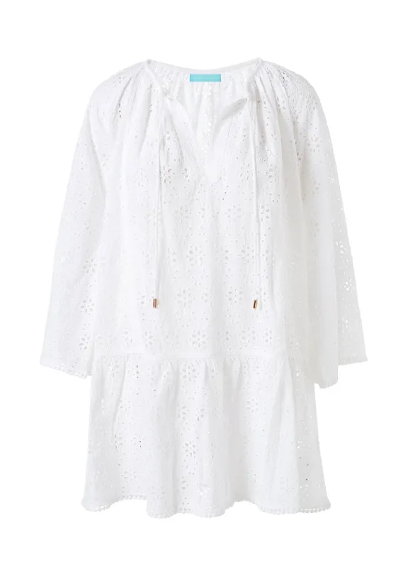 Corina White Kaftan made by Melissa Odabash