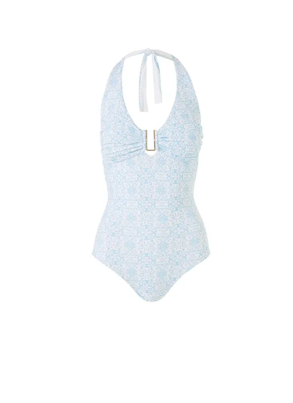 Tampa Amalfi Celeste Swimsuit made by Melissa Odabash