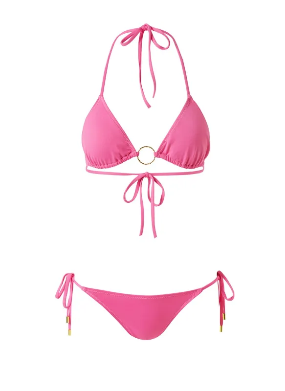 Miami Flamingo Bikini made by Melissa Odabash