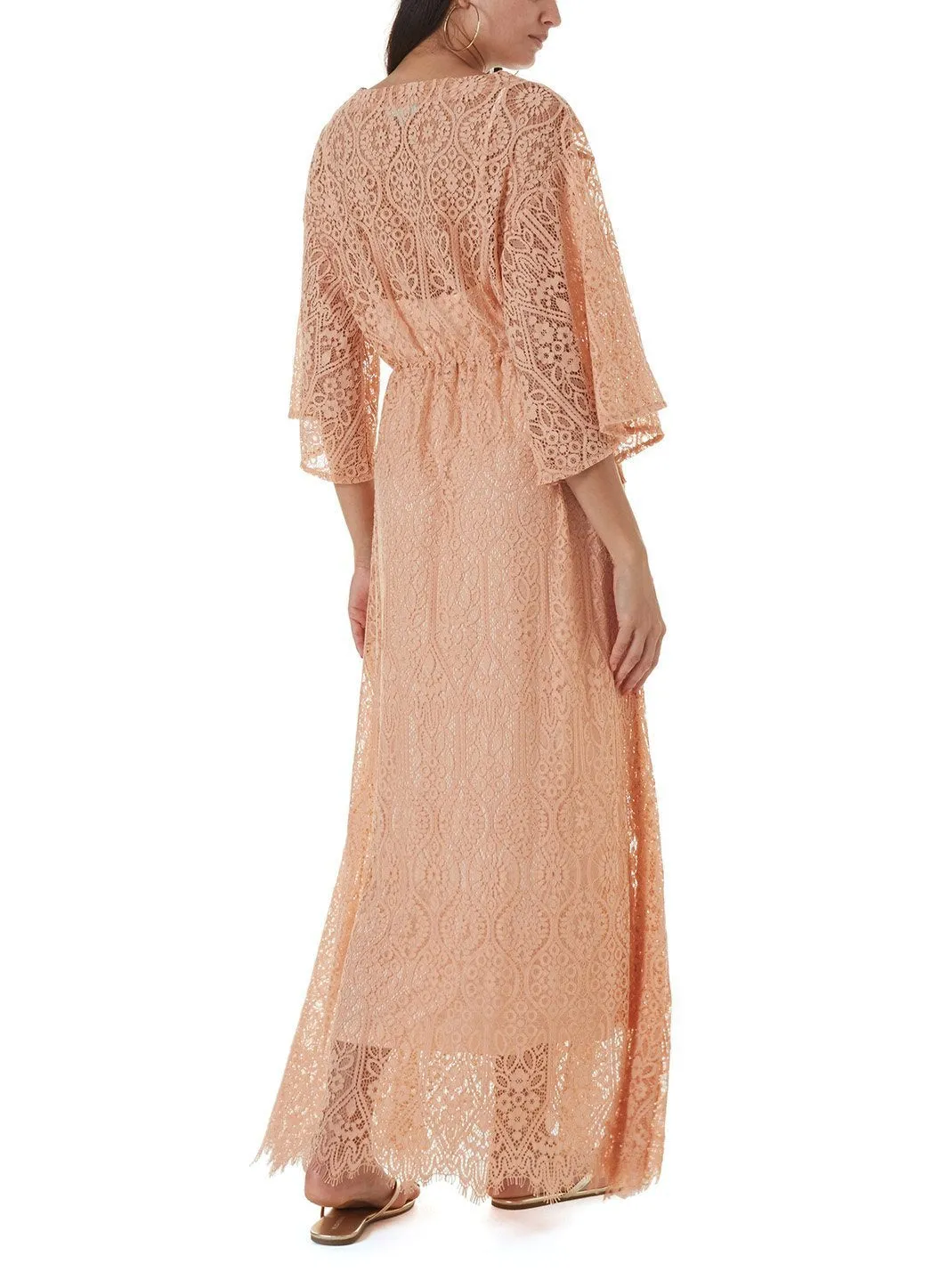 Mel Tan Long Kaftan sold by Melissa Odabash product image thumbnail 5