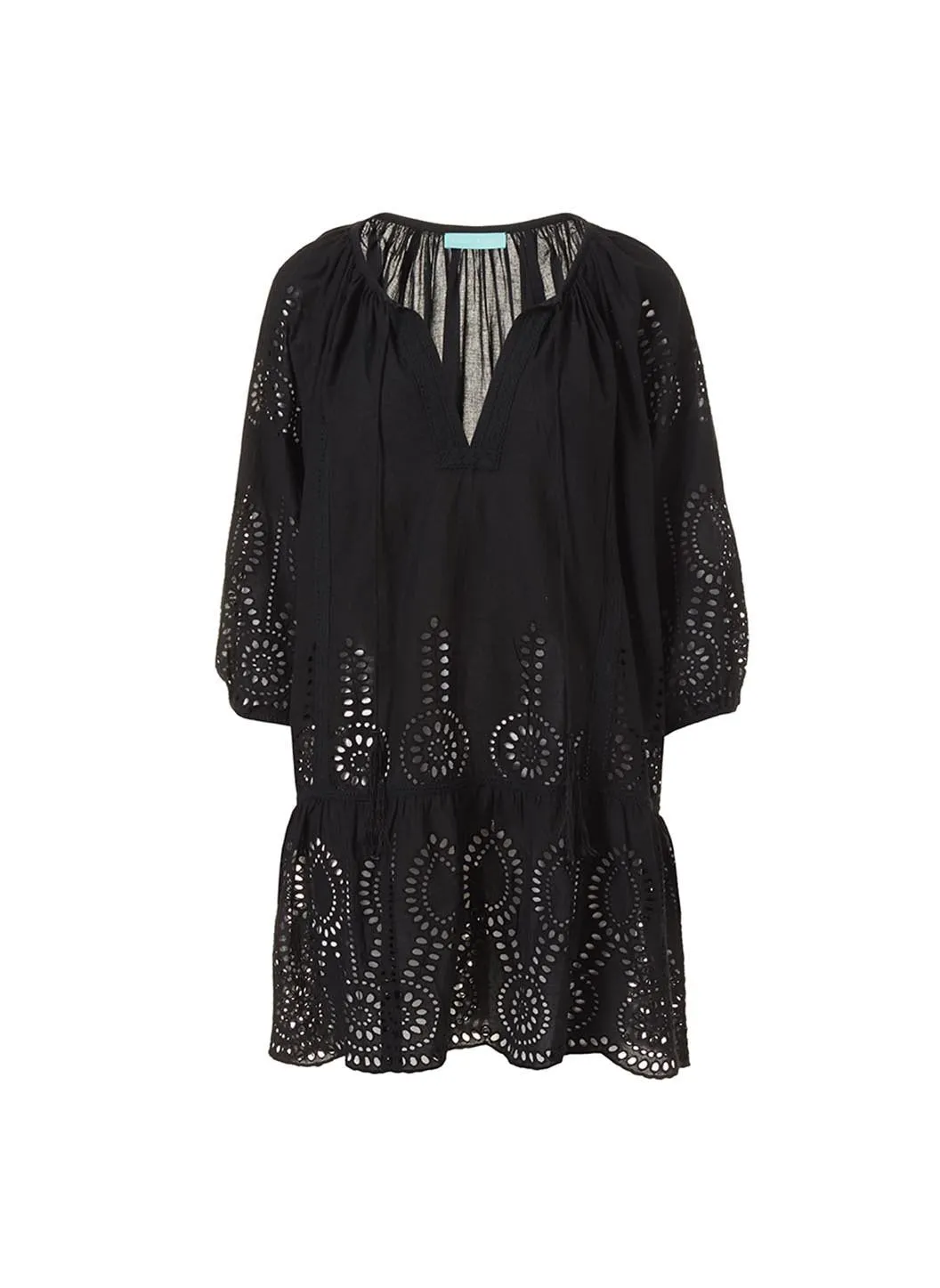 Ashley Black Short Kaftan sold by Melissa Odabash product image thumbnail 5