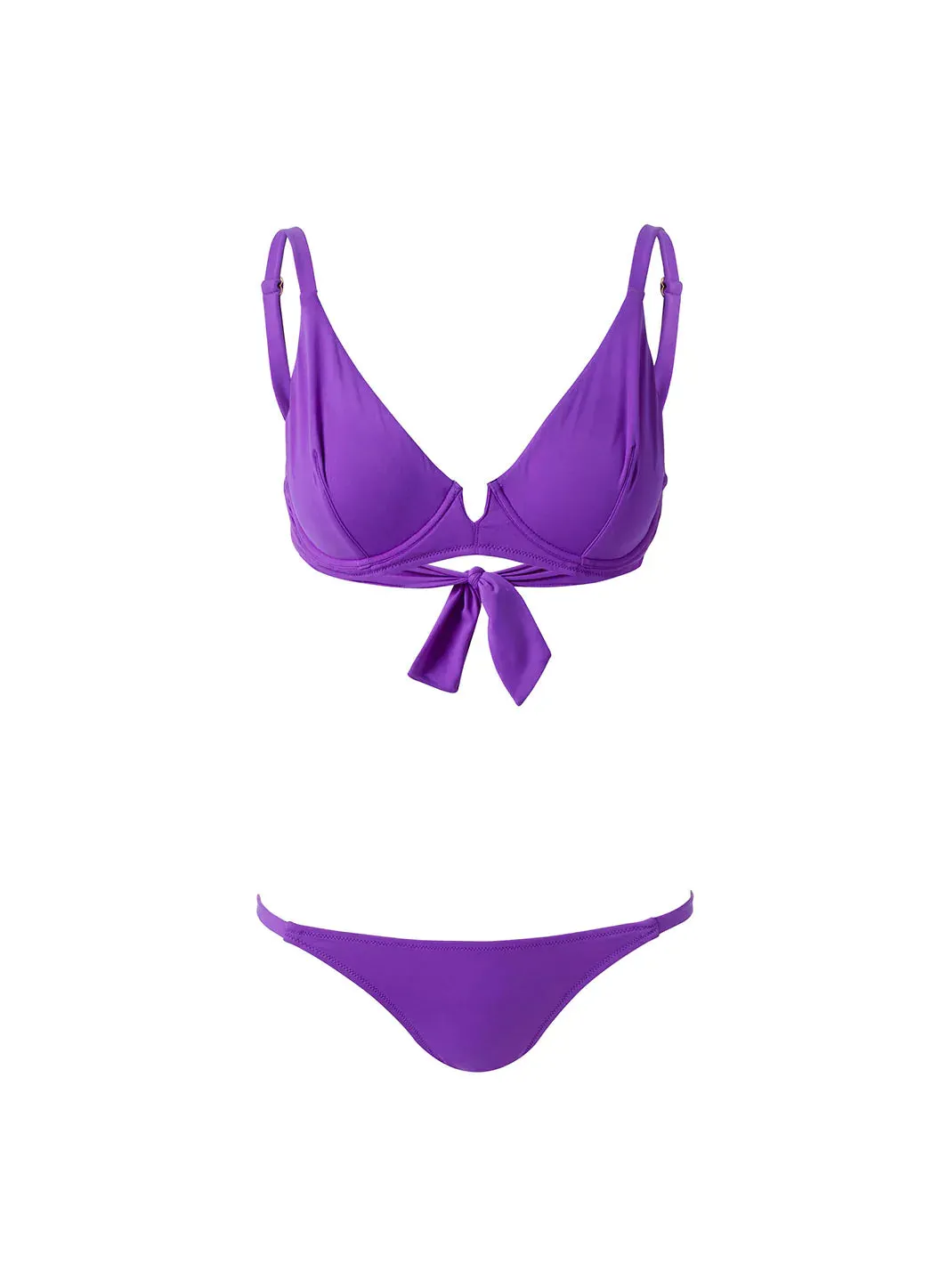 Palm Beach Violet Bikini Top sold by Melissa Odabash product image thumbnail 2