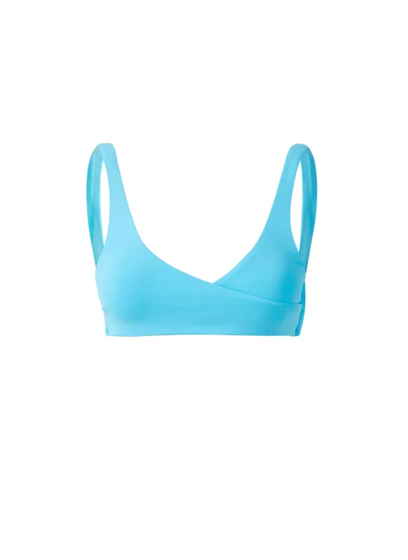 Orlando Aqua Bikini Top made by Melissa Odabash