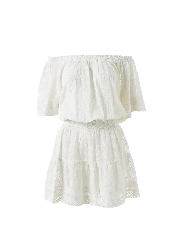 Michelle White Dress made by Melissa Odabash