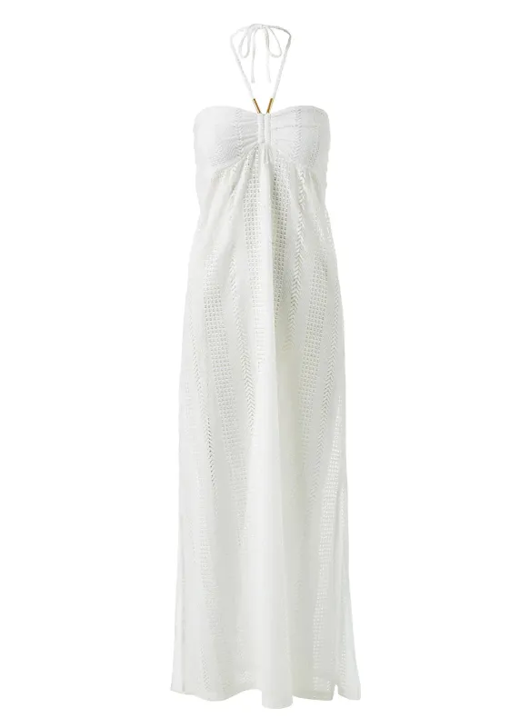 Mila White Dress made by Melissa Odabash