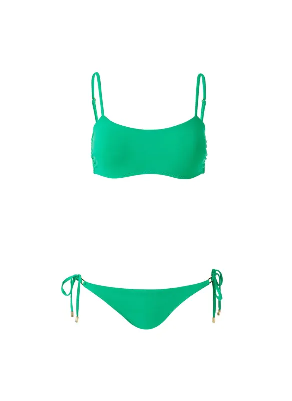 Vegas Green Bikini made by Melissa Odabash