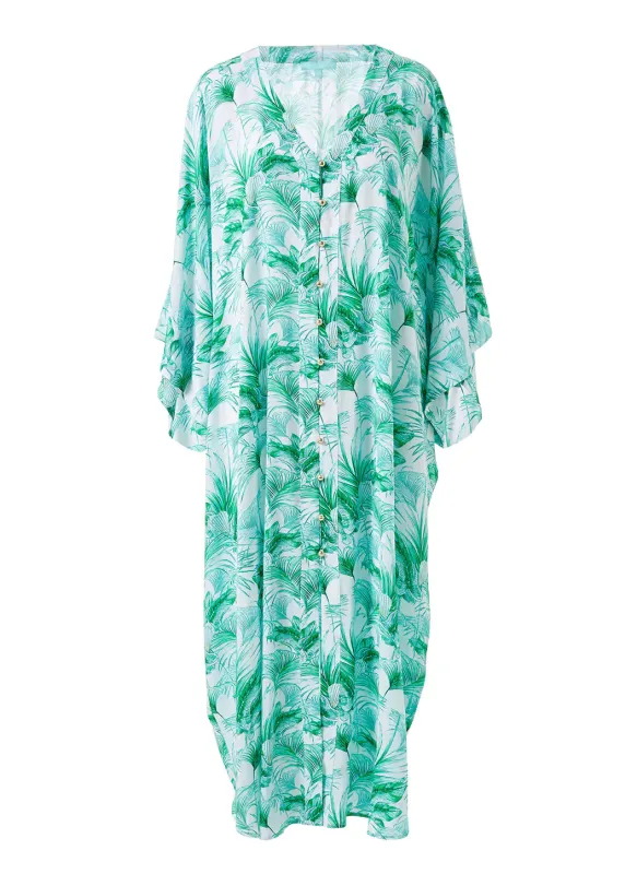 Nicola Palm Kaftan made by Melissa Odabash