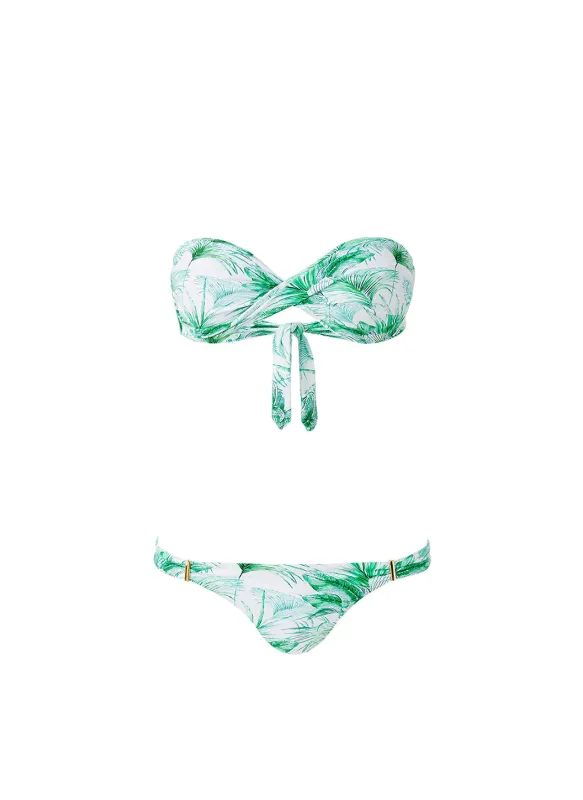 Martinique Palm Bikini made by Melissa Odabash