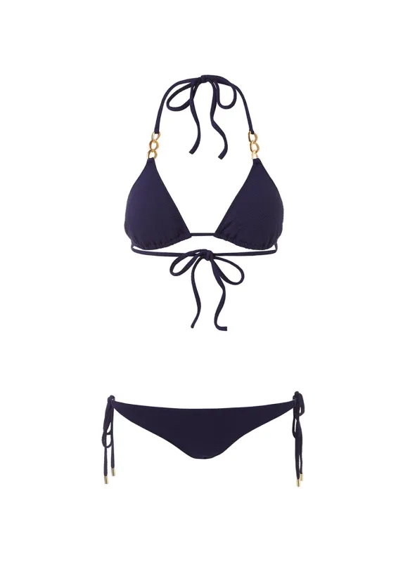 Gorda Navy Mazy Bikini made by Melissa Odabash