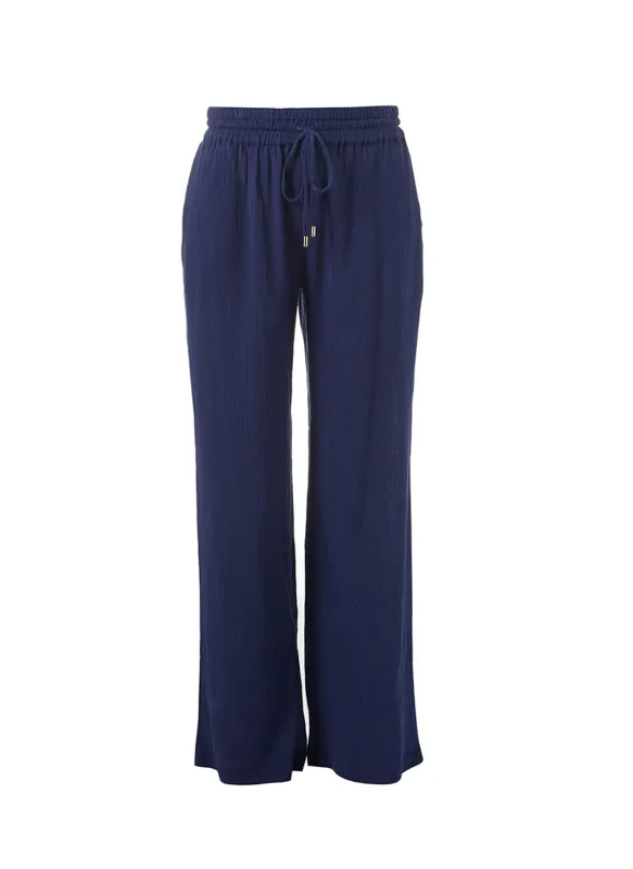 Krissy Navy Trouser sold by Melissa Odabash