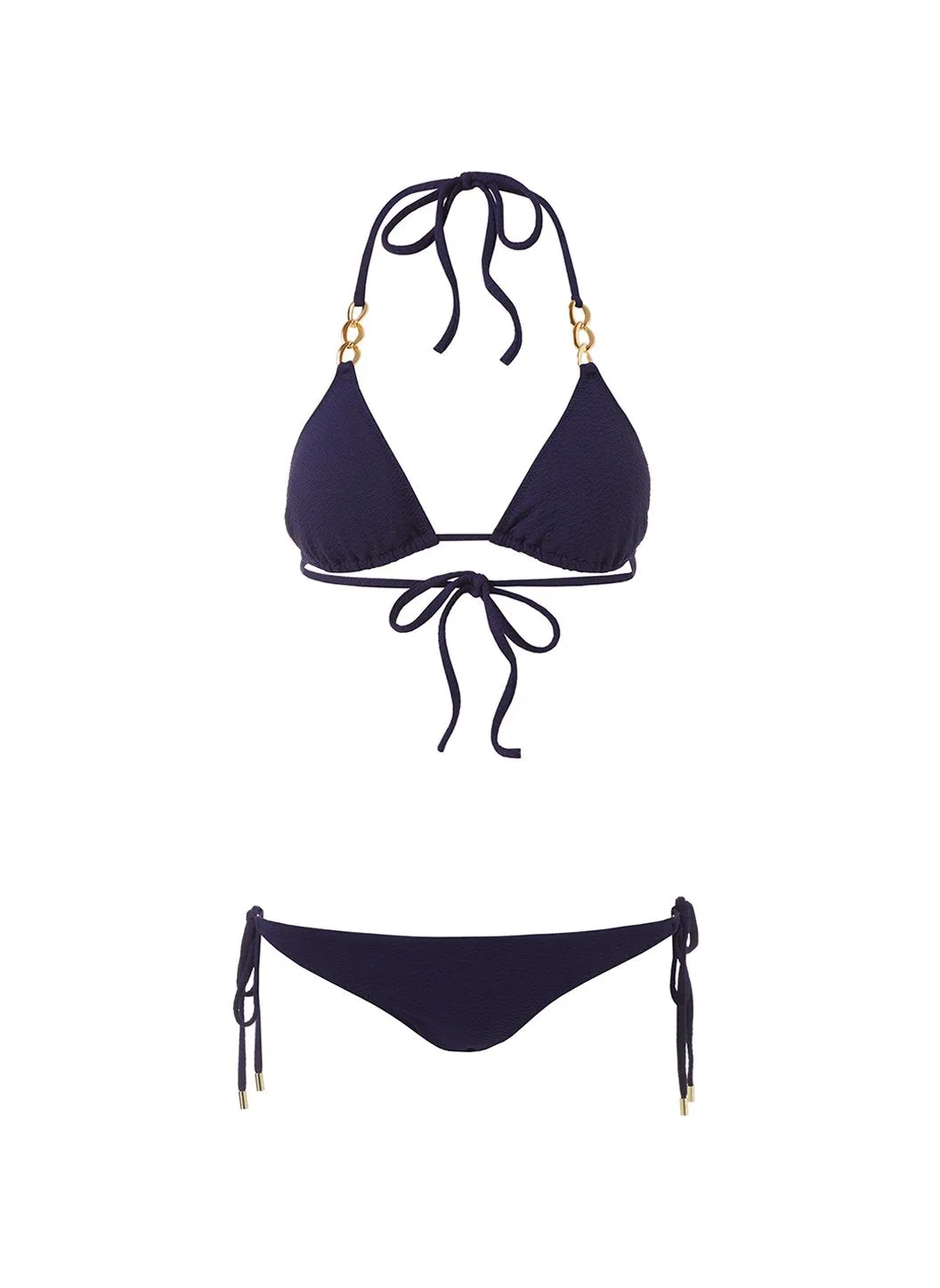 Gorda Navy Mazy Bikini Top sold by Melissa Odabash product image thumbnail 2
