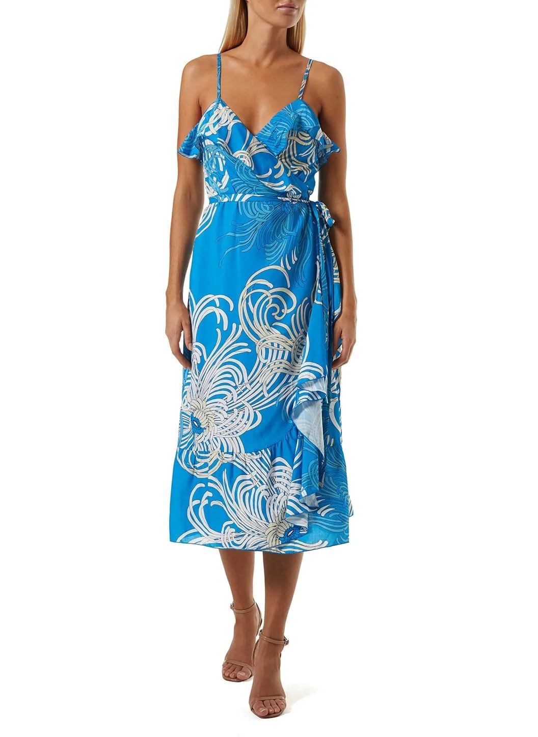 Kiwi Blue Swirl Dress sold by Melissa Odabash product image thumbnail 2