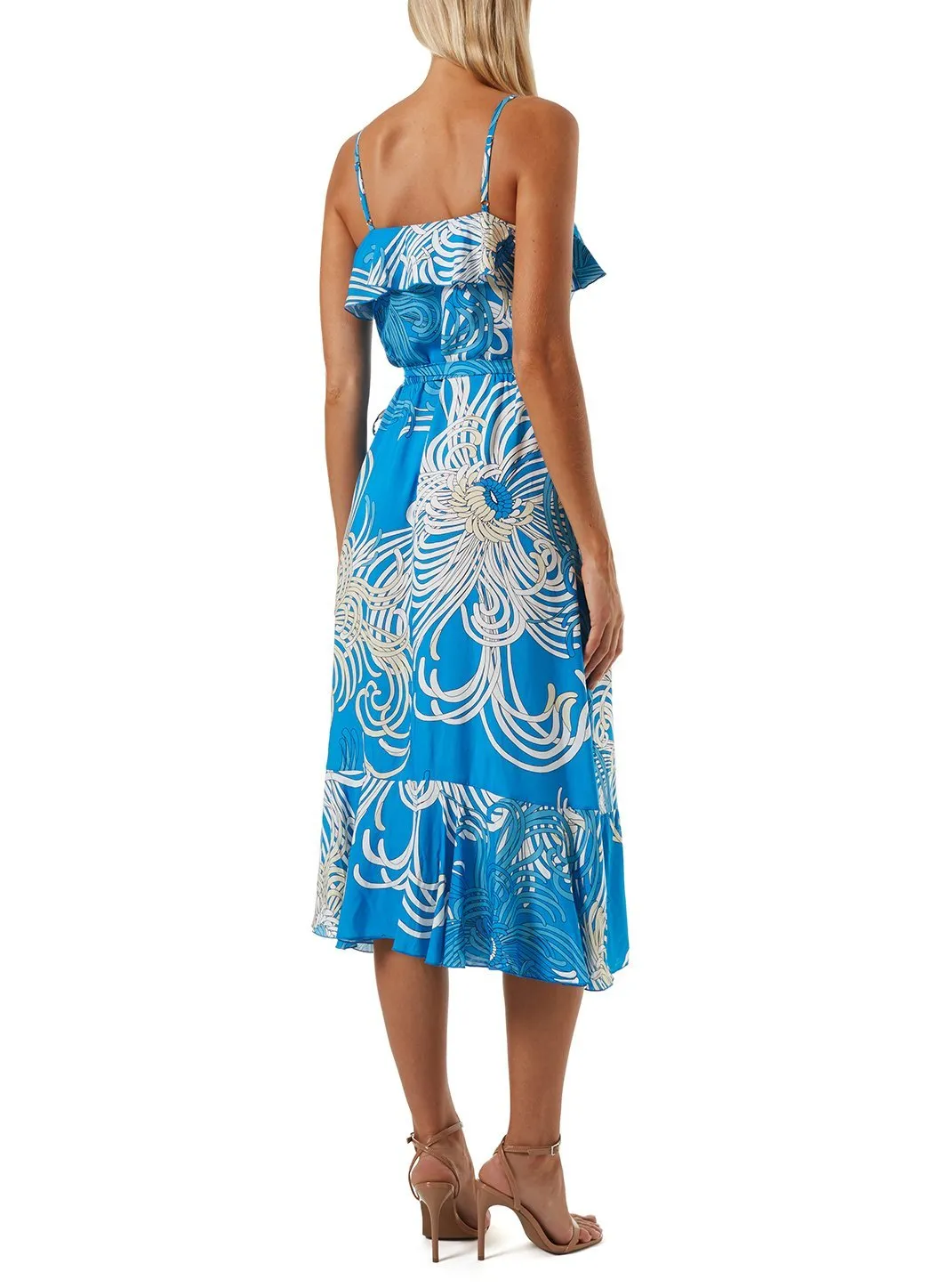 Kiwi Blue Swirl Dress sold by Melissa Odabash product image thumbnail 3