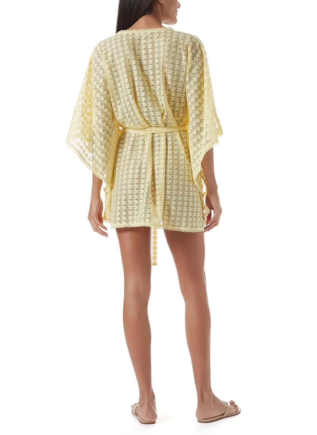 Petra Yellow Kaftan sold by Melissa Odabash product image thumbnail 4
