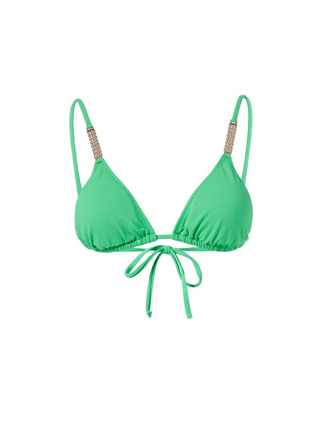Maldives Green Bikini Top sold by Melissa Odabash