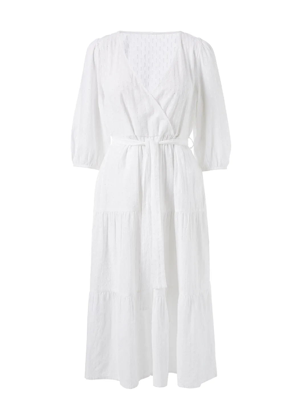 Libby White Dress sold by Melissa Odabash product image thumbnail 5