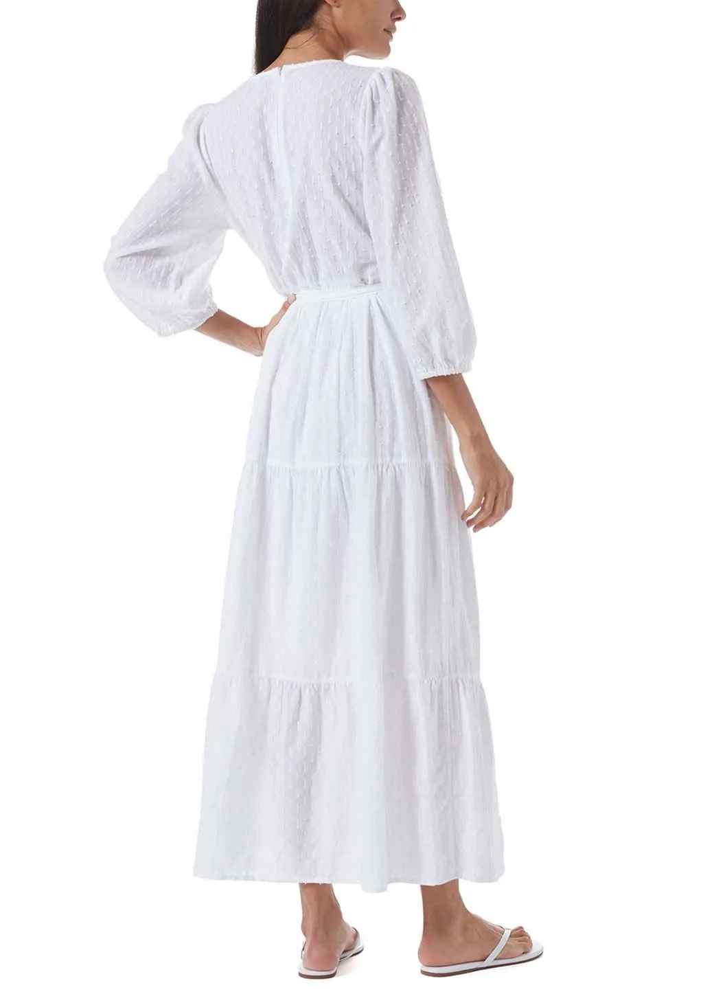 Libby White Dress sold by Melissa Odabash product image thumbnail 4