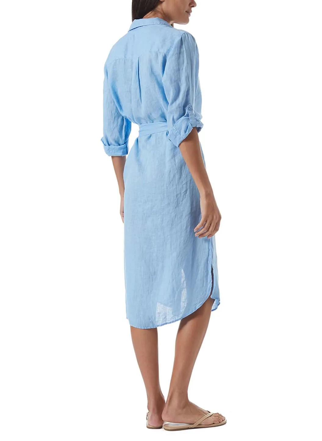 Dania Blue Dress sold by Melissa Odabash product image thumbnail 5