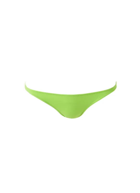 Bondi Lime Eco Bikini Bottom made by Melissa Odabash